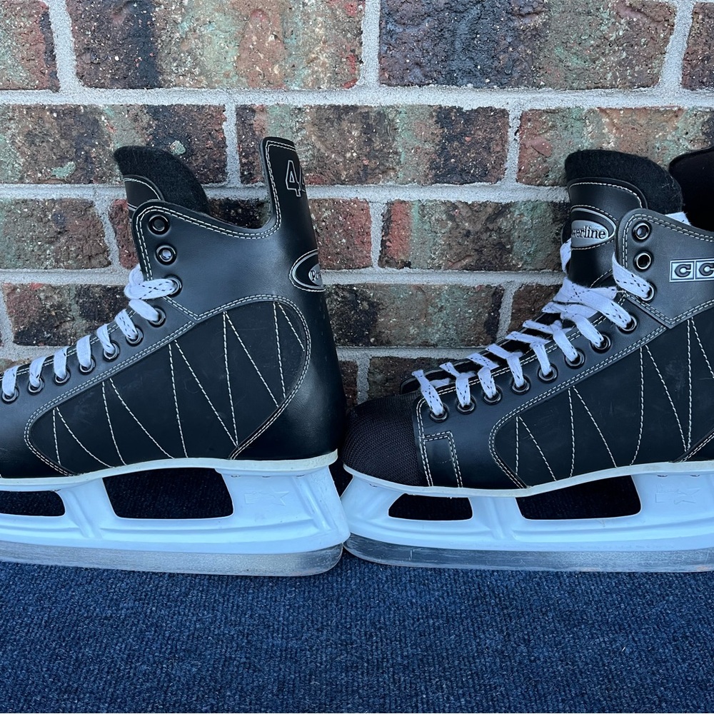 CCM 440 Power line Hockey Skates Men Size 9 Preowned Very Good Condition